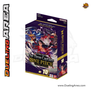 One Piece: Ultra Deck The Three Captains (ST-10) - المجموعة بطاقات المبتدئة الإصدار 10 (ST-10)