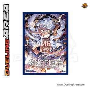 One Piece Card Game Official Sleeves Assortment 4 - Monkey.D.Luffy (70-Pack) - Bandai Card Sleeves - غلاف بطاقات لعبة ون بيس الرسمية - مونكي دي لوفي (70 غلاف)   بانداي