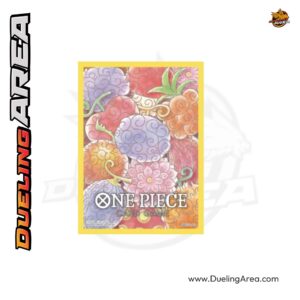 One Piece Card Game Official Sleeves: Devil Fruit (70-Pack) - غلاف لعبة ون بيس الرسمية: فاكهة الشيطان ( 70 قطعة)