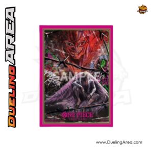 One Piece Card Game Official Sleeves TCG+ Store Edition Vol. 4 - Donquixote Doflamingo (70-Pack) غلاف لعبة ون بيس دون كيهوتي دوفلامينغو ( 70 غلاف) -  بانداي