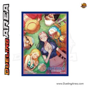 One Piece Card Game Official Sleeves TCG+ Store Edition Vol.3 - Nico Robin (70-Pack) - Bandai Card Sleeves - غلاف بطاقات لعبة ون بيس الرسمية، المجلد 3 - نيكو روبين ( 70 غلاف) -  بانداي