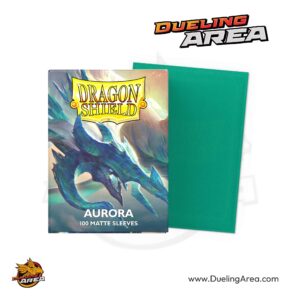 Dragon Shield Player's Choice Matte Sleeves - Aurora (100-Pack) - Dragon Shield Card Sleeves - حافظه بطاقات دراغون شيلد غير اللامعة  - أورورا (عبوة من 100 قطعة)